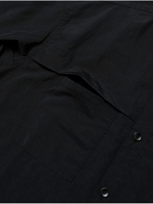 남성 투포켓 스트링 셔츠[BLACK(](UZ7LSA1_39)