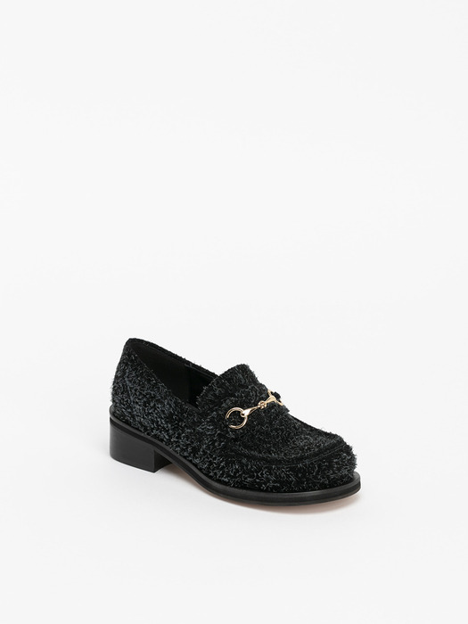 URBANA LOAFERS in NAVY BRUSHED SPRIT