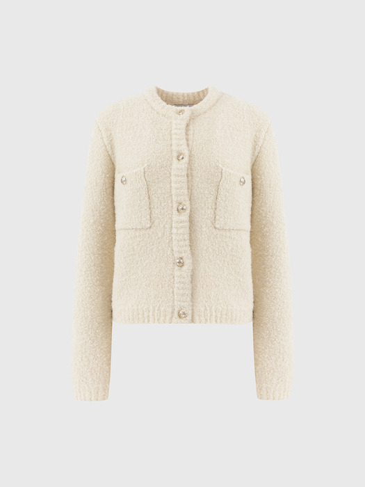 파울라 울 니트 가디건 / PAULA WOOL KNIT CARDIGAN_3colors