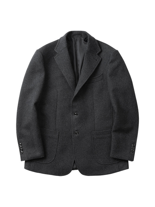 406 Wool Sports Jacket (Charcoal)