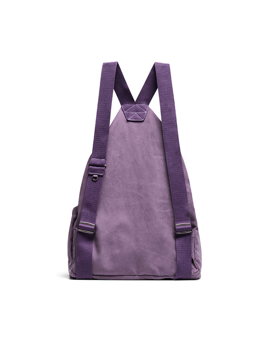 VINTAGE DRAWSTRING BACKPACK - PURPLE