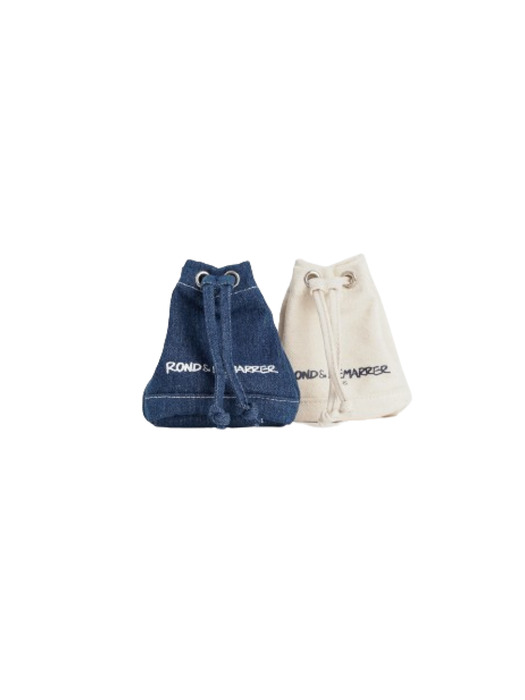 [Unisex] Nature Vintage Denim mini ‘sac de jour’ (Denim Mini Backpack)
