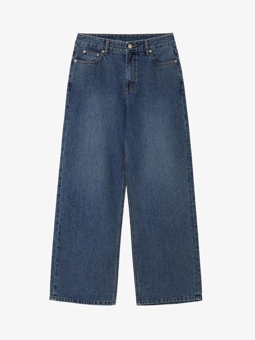 Basic Washed Wide Jean - PW001