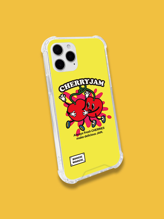범퍼클리어 케이스 - 체리 쨈(Cherry Jam)