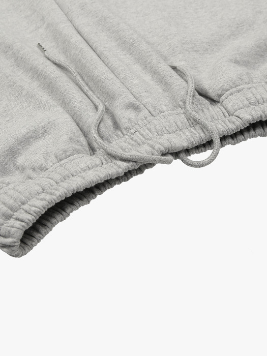 Cotton String Sweatpants  Gray