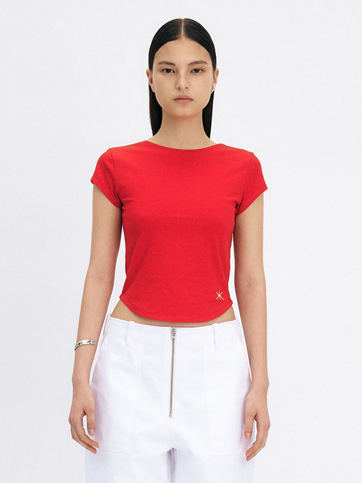 Hatch Backless Top (Red)