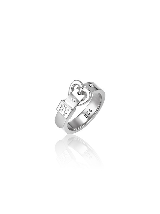 Heart belt Ring _SILVER (Silver92.5)