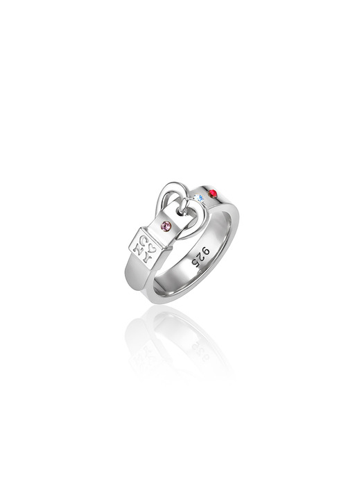 Heart belt Ring _SILVER (Silver92.5)