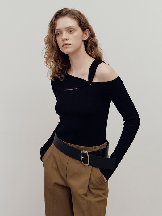 Twist Cut-out Knit VK4AP160_3color