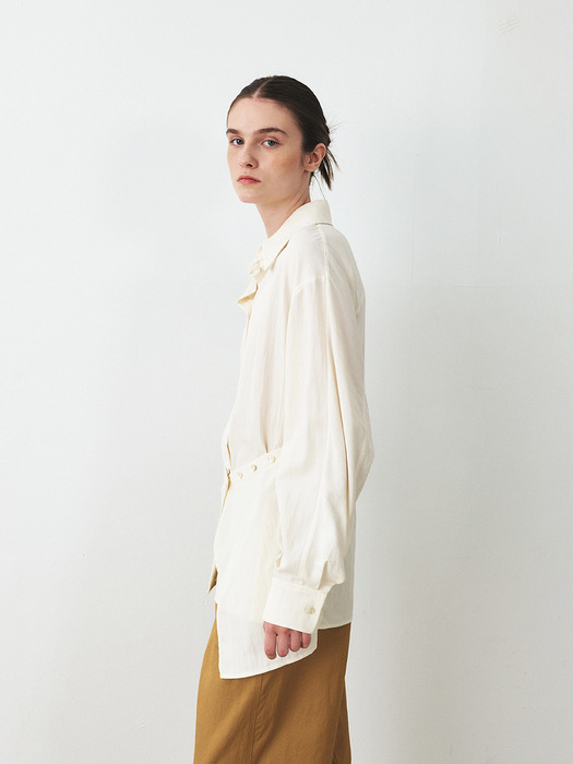 TFF WRAP LAYERED SHIRT_2COLORS