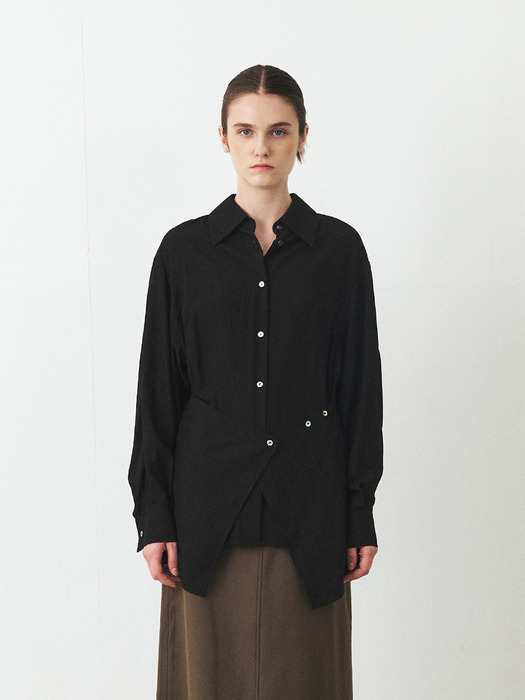 TFF WRAP LAYERED SHIRT_2COLORS