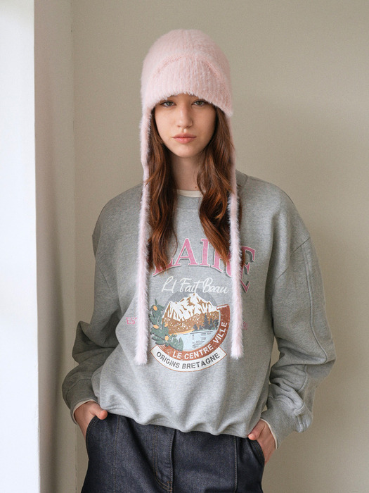 Vintage Print Sweatshirt NEW4WE937