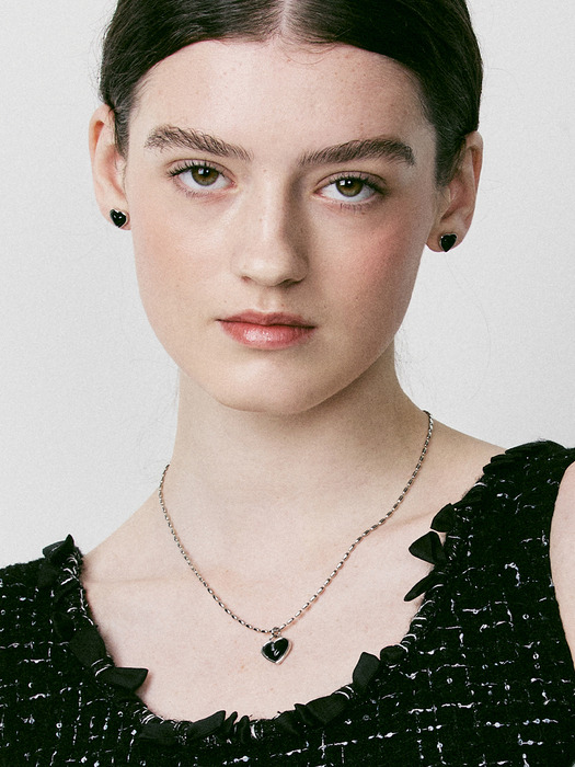 □VINTAGE HOLLYWOOD□ Keyhole Heart Necklace VH249ONE001M □VINTAGE HOLLYWOOD□ Keyhole Heart Necklace VH249ONE001M