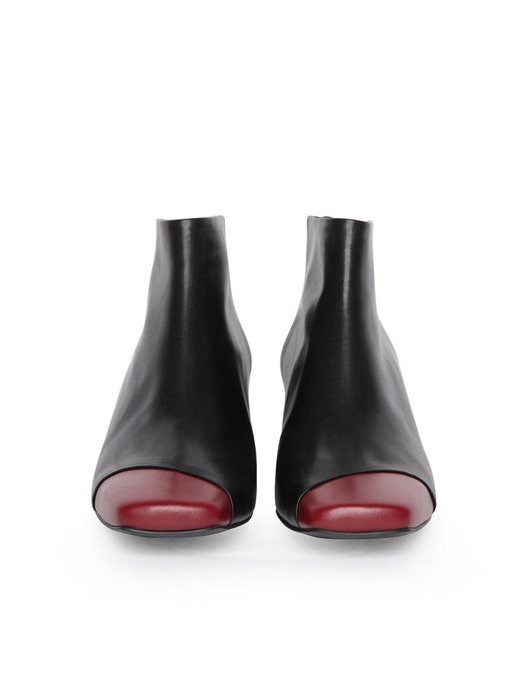 Asymmetry Ankle Boots / CG1029WIBK