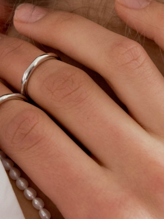 Romantic Simple Ring (2color)