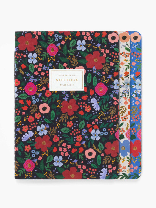 Wild Rose Stitched Notebook Set 노트북 세트