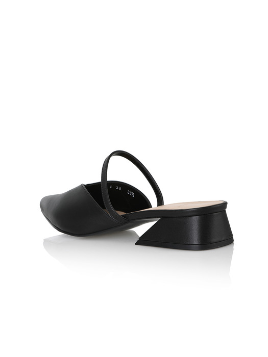 Y.00 Choker Y Mules / YY20S-S38 BLACK