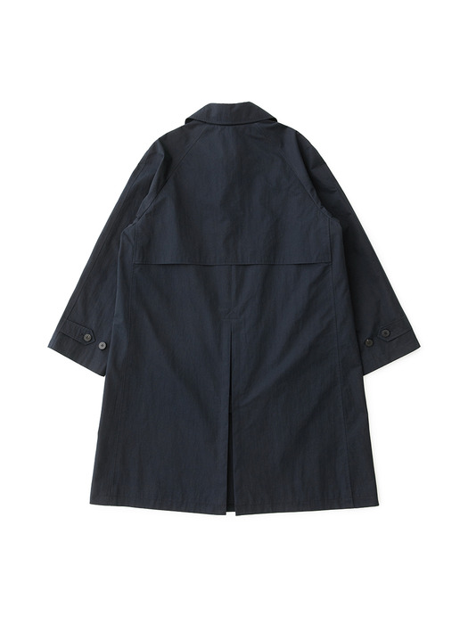 Legacy Balmacaan Coat (Navy)