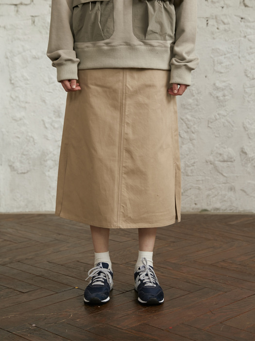 H-line SKIRT (beige)_HJKAS20251BEE