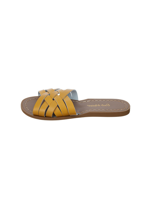 SALT WATER ADULT RETRO SLIDE MUSTARD