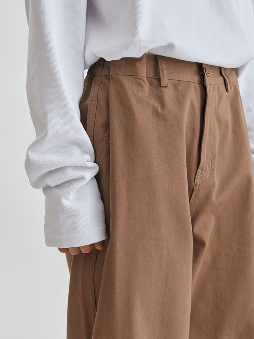 [FW20 Sounds Life]Balloon Snap Pants(Beige)