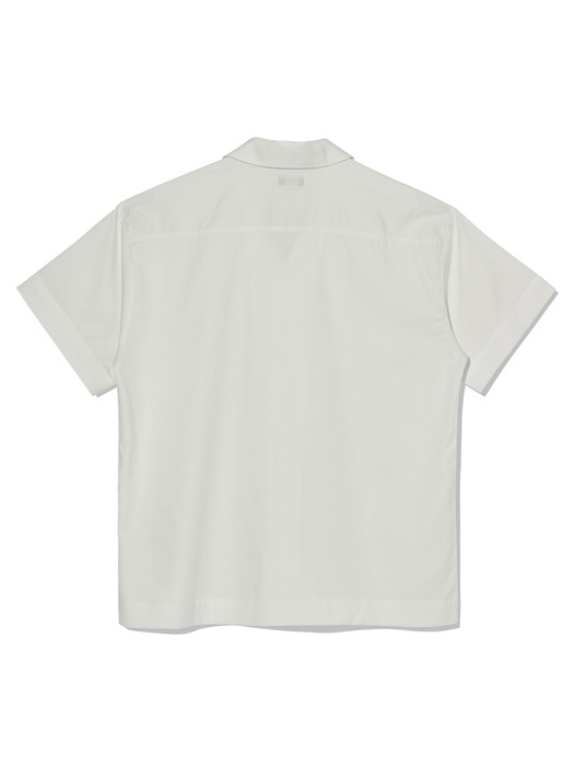 텐셀실켓 릴렉스드 셔츠(화이트)