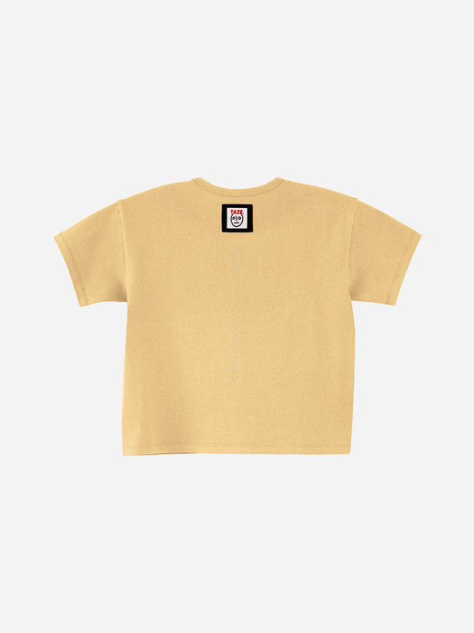 Kids Christo Tee (Cream Yellow)