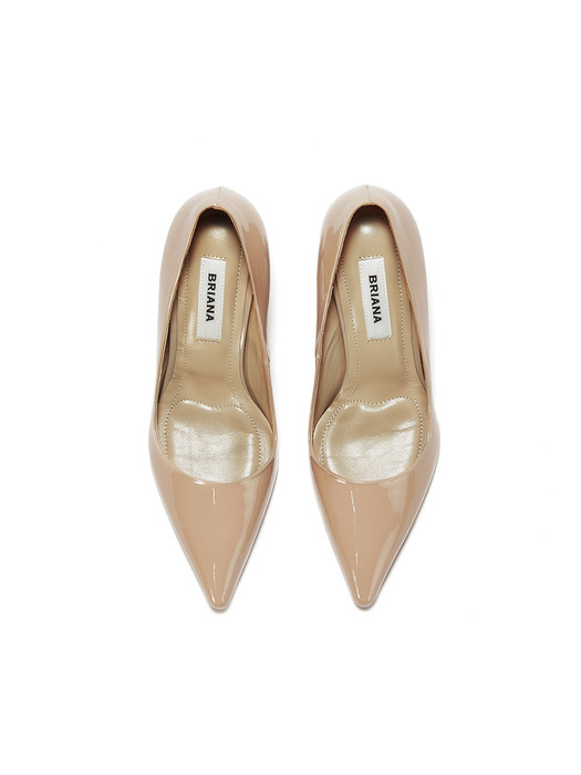 Briana Stiletto_Skin Beige Patent