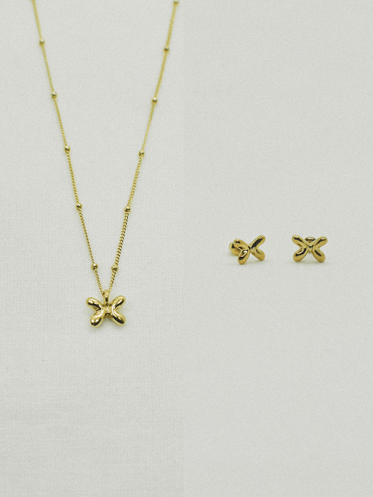 [SET] Sweetie Earrings + Necklace
