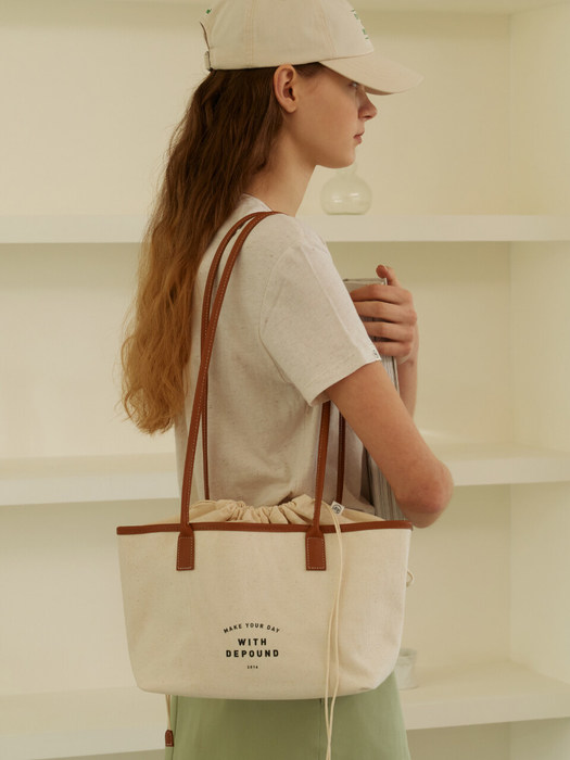 day bag (shopper S) - camel