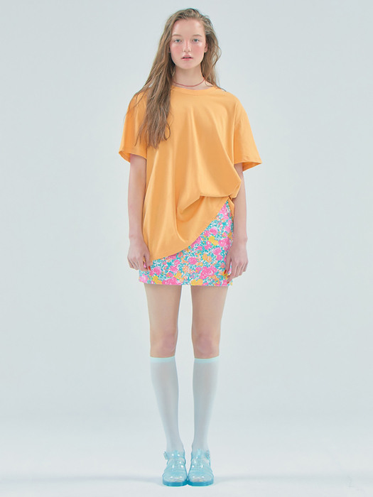 Flower mini skirt _Pink