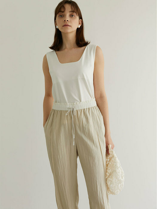 Andy Jogger Pants_Light Beige