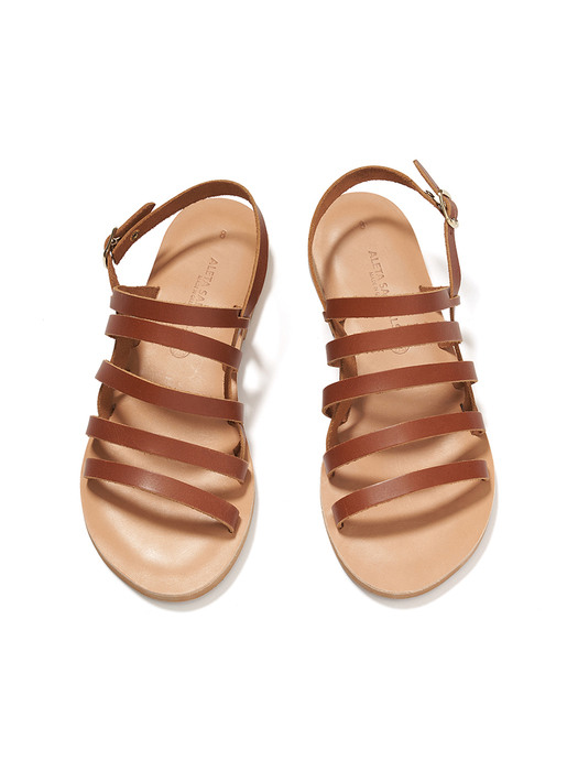 Multi Strap Sandal (tobacco)