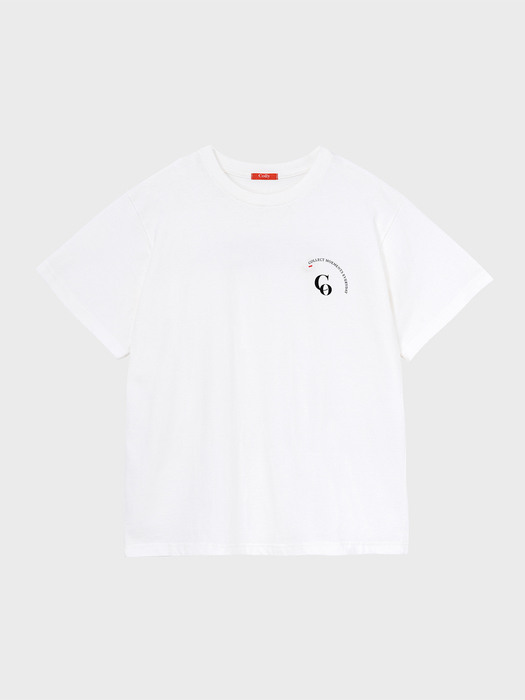Oversize CO T-shirt_white