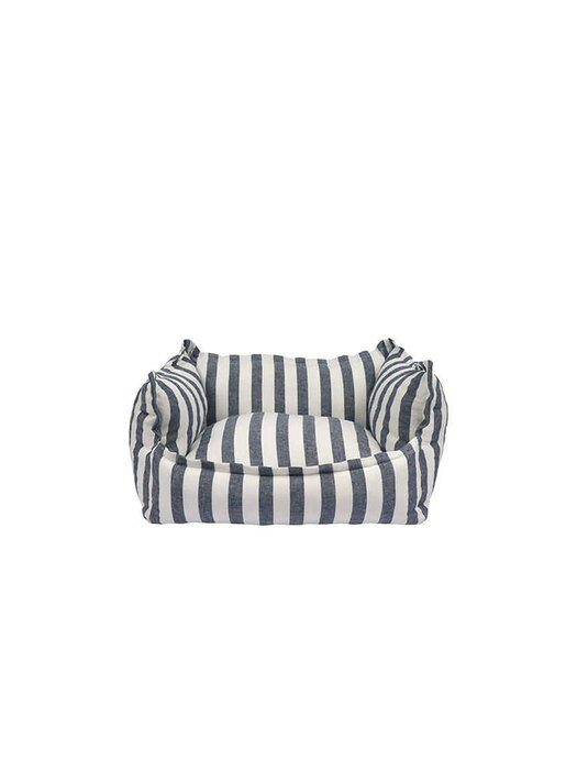 Gentle Navy Stripe Cushion