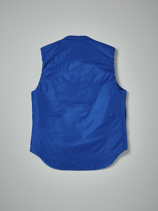 WS21 Duck thindown vest in royal blue 