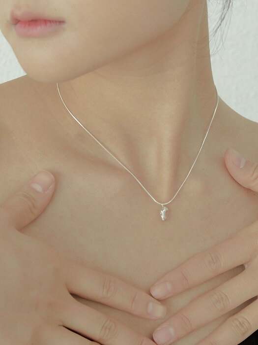 mini water drop necklace