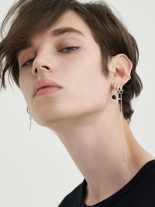 #LINK CROSS EARRING_03M