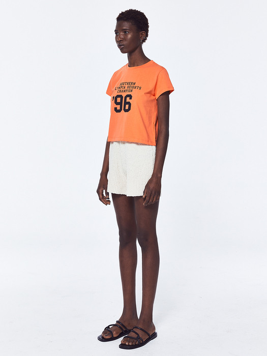 essential crop t-shirt_orange