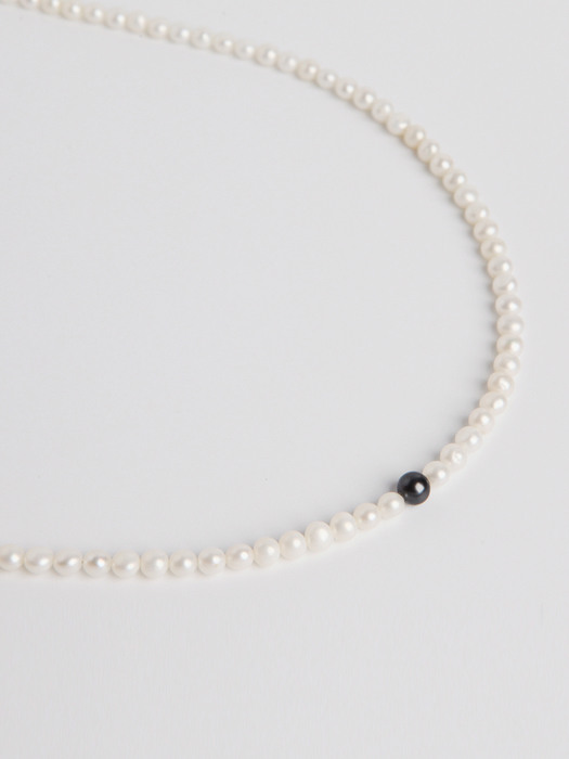  Bbpearl necklace (Silver925)