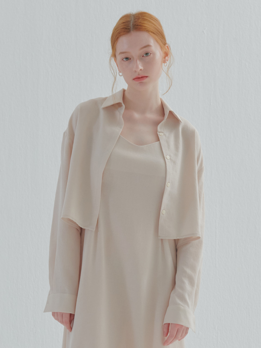 BASIC SHIRT BEIGE