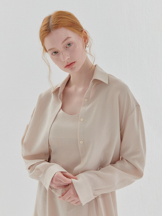 BASIC SHIRT BEIGE