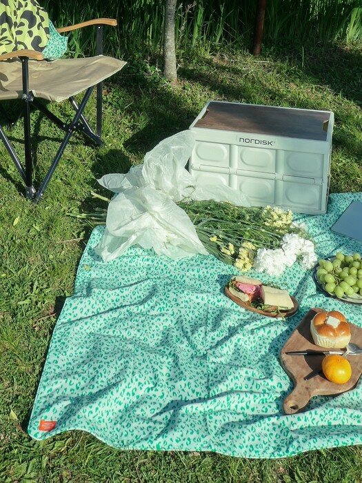 early summer picnic mat 레오파드 방수 피크닉매트