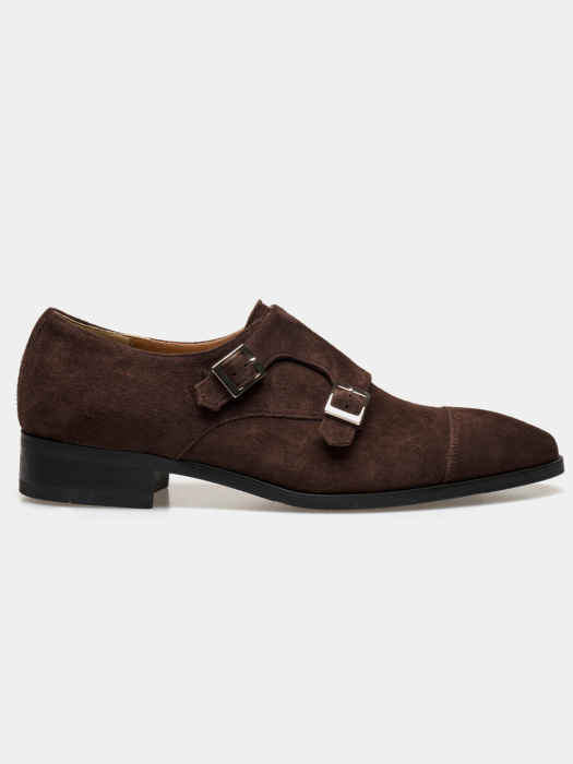 Ardor_D.Monk D.Brown suede / ALC016