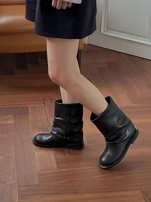 Leg warmer middle Boots black