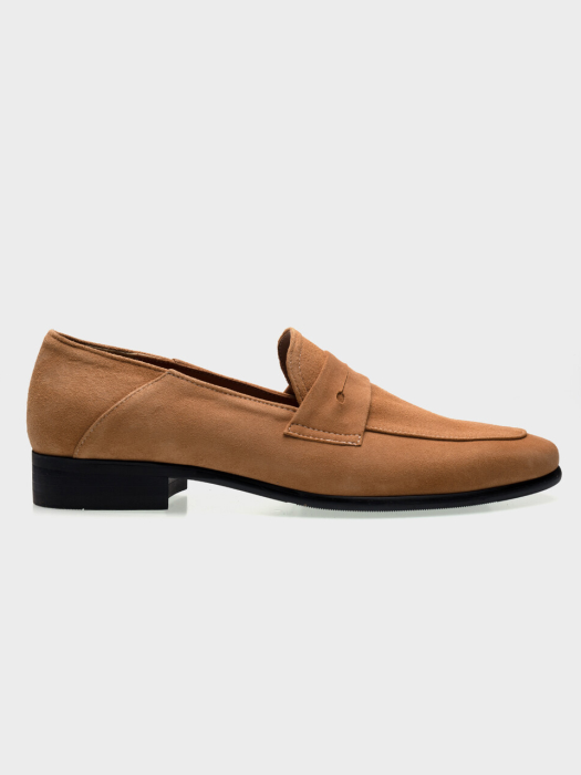 Luce_Penny Loafers Chestnut suede / ALC027