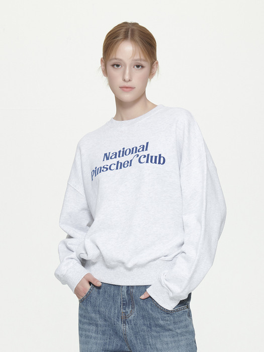 NATIONAL PINSCHER CLUB SWEATSHIRT MELANGE (RATS720B) 