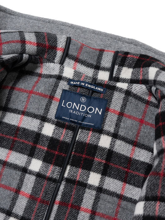 LONDON TRADITION Winstone Mens Duffle Coat  - LT Grey 222