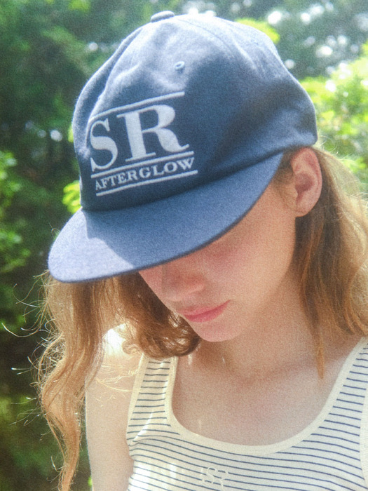 SR LOGO CAP - NAVY