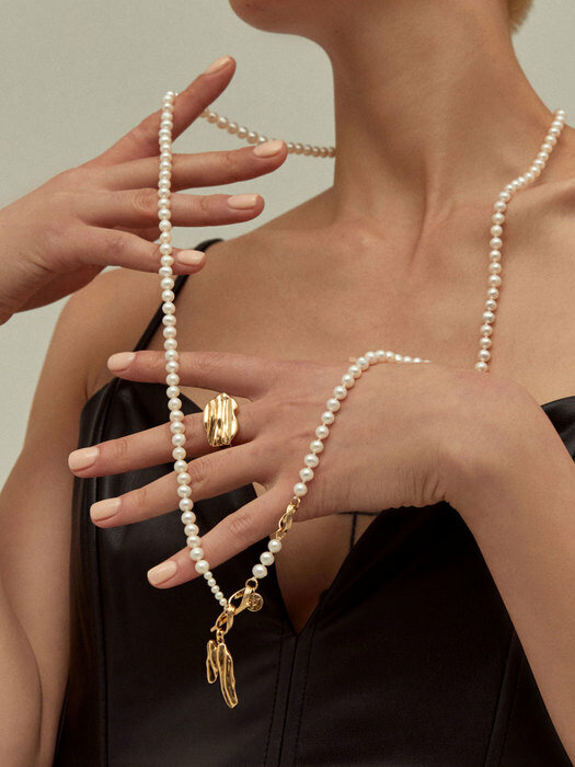 3Way Classic Long Pearl Necklace 6mm
